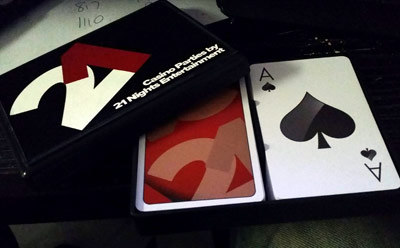 Our J. Breau Remix poker cards.